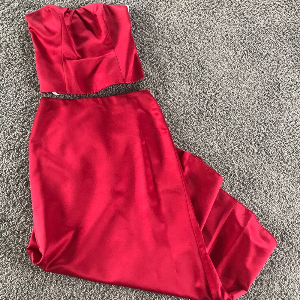 David’s Bridal Sweetheart formal dress